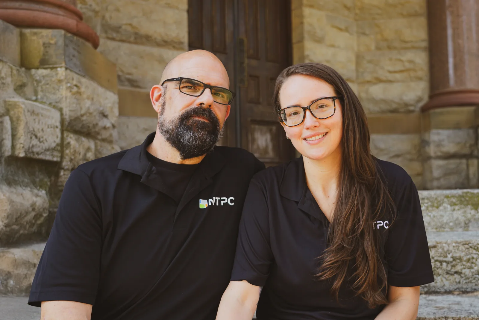 Jason and Ashley Radcliff, founders of NTPC Tech Solutions